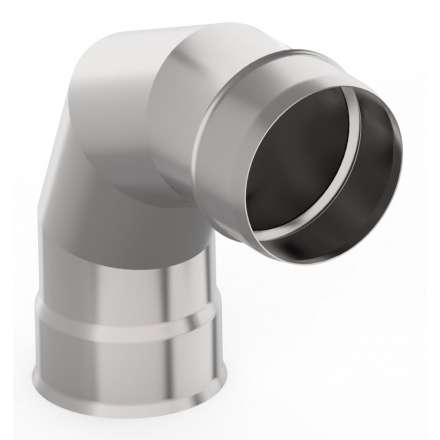 Отвод 90 GS AISI 430-0,8 мм купить в Минске