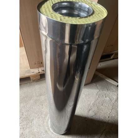 Труба-термо 1 м GS AISI 430-430-0,8-0,5 мм 115x200 мм уцен. в Минске