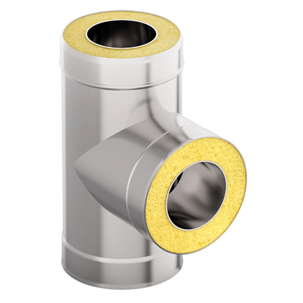 Тройник-термо 90 GS AISI 430-430-0,8-0,5 мм купить в Минске