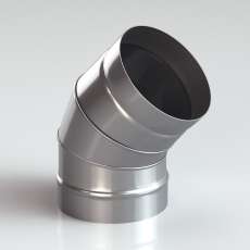 Колено (Отвод) 45 из нерж. ст. 304-1,0 мм купить в Минске