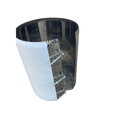 Хомут стяжной усиленный, нерж. ст. 430 в Минске