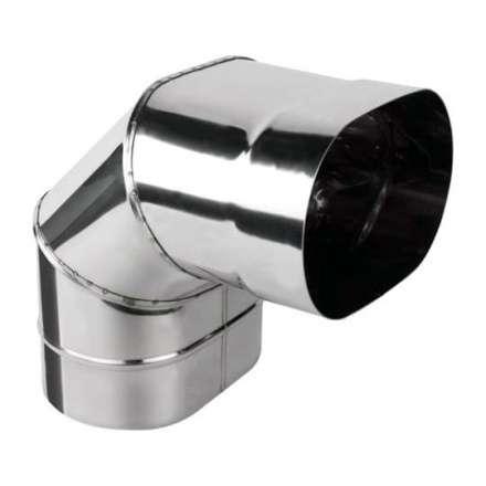 Колено овал. сечения (Отвод) 90 из нерж. ст. 430-0,8 мм, горизонт Колено овал. сечения (Отвод) 90 из нерж. ст. 430-0,8 мм, горизонт купить в Минске