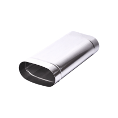 Труба овальная 50 см Труба овал. сечения (вставка) L-500 мм из нерж. ст. 304-0,8 мм купить в Минске