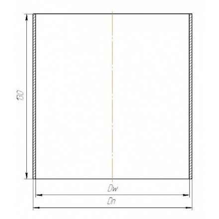 Гильза с конденсатоотводом 2 мм КПД ЧЕРНЫЙ в Минске