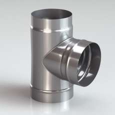Тройник 90 из нерж. ст. 430-0,8 мм купить в Минске