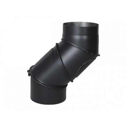 Колено поворотное Darco 4 секции 2 мм черное купить в Минске