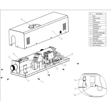 Электрический котёл ElectroVeL ЭВПМ-15_ВКР в Минске