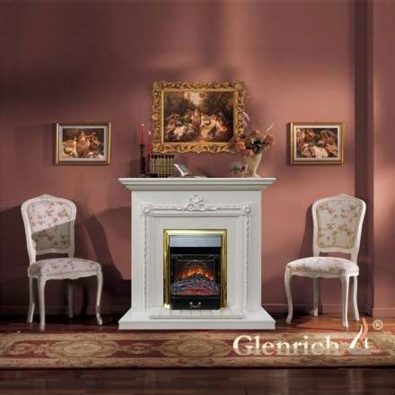 Электрокамин Glenrich Majestic Brass в Минске