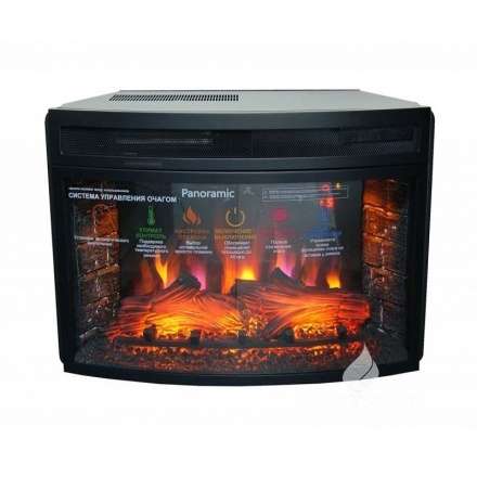 Электрокамин Royal Flame Panoramic 25 LED FX Black в Минске