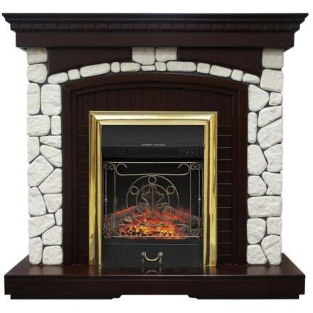 Электрокамин Royal Flame Majestic FX Brass в Минске