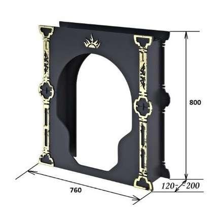 Портал Царь-печи большой стальной в Минске