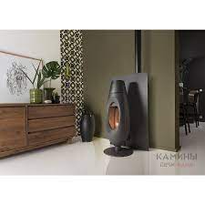 Печь-камин Invicta OVE стальная в интерьере Амазонка бай фото в Минске