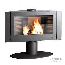Печь-камин Invicta Antaya в интерьере чугунная Амазонка бай фото в Минске