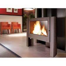 Купить Печь-камин Invicta Itaya в интерьере чугунная в Минске в Минске