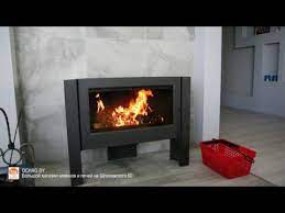 Купить Печь-камин Invicta Itaya в интерьере чугунная в Минске в Минске