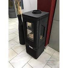 Купить Печь-камин Invicta Iwaki on base в интерьере чугунная в Минске в Минске