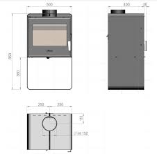 Купить Печь-камин Invicta Boree в интерьере чугунная в Минске в Минске