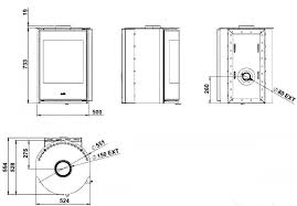 Печь-камин DEVILLE EGUZKI MURAL Амазонка бай фото в Минске