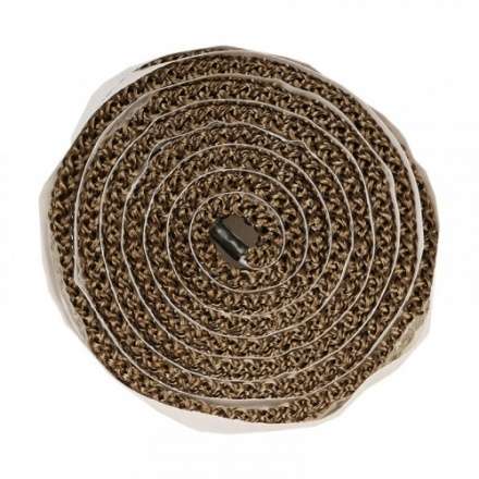 Шнур термостойкий (2 м/п) 8 мм базальтовый самоклеящийся купить в Минске