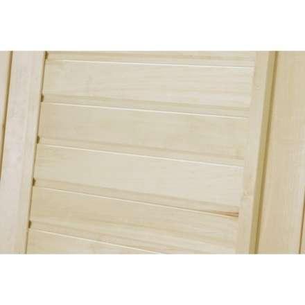 Дверь для бани ComfortProm 700x1800 осина деревянная глухая с фольгой в Минске