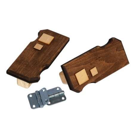 Дверь для бани глухая искусственно состарена 1900х700мм в Минске