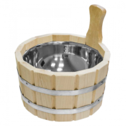 Ушат шайка 3л с нержавеющей вставкой (ЛТ-10) купить в Минске