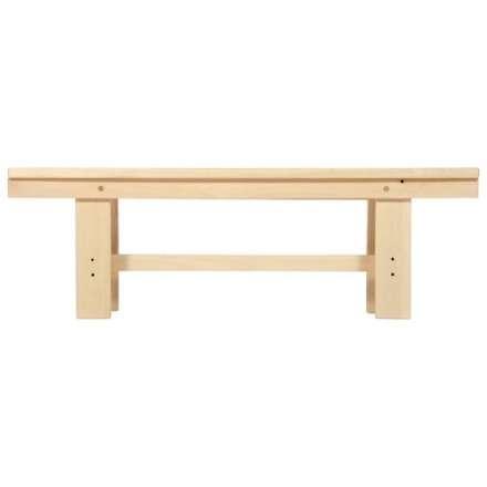 Лавочка разборная 120х33х43 см для бани и сауны (липа) 34002 в Минске