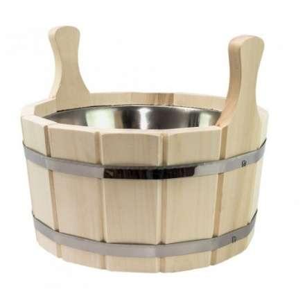 Шайка 5л с нержавеющей вкладкой (ЛТ-12) купить в Минске