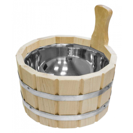 Ушат шайка 3,5л с нержавеющей вставкой 33215 купить в Минске