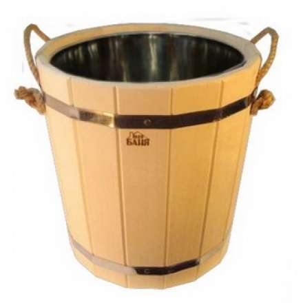 Запарник для веников 15л с нержавеющей вставкой ЗН-15 купить в Минске