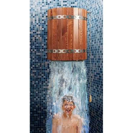 Обливное устройство Ливень (светлое дерево) 50л в Минске