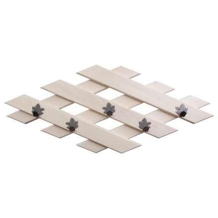 Вешалка Ромб с 5-ю железными кленовыми крючками в Минске