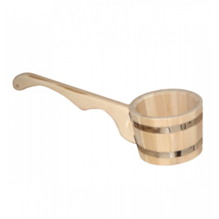 Ковш-черпак 0.6л бондарный с горизонтальной ручкой 03589 купить в Минске