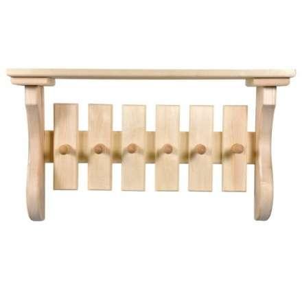 Полка с вешалкой 6 рожков 32412 купить в Минске