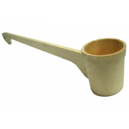 Ковш-черпак 0.25л точёный с горизонтальной ручкой 30040 купить в Минске