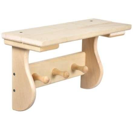 Полка с вешалкой 3 рожка 32413 в Минске