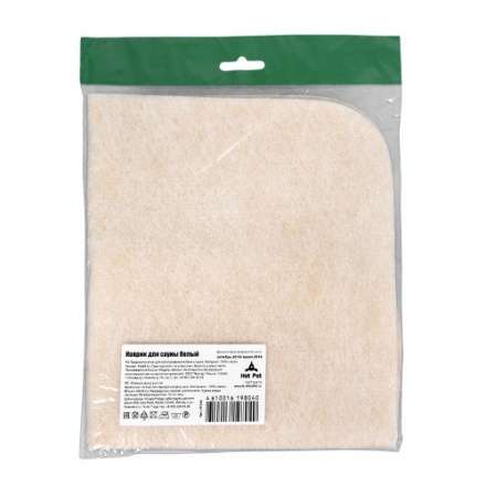 Коврик для бани белый 41216 в Минске