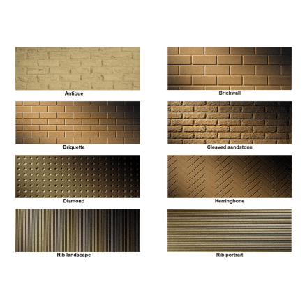 Плита SkamoStove Board Decor 1000x610x25 мм брикет в Минске