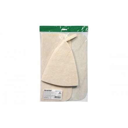 Набор из двух предметов (Шапка, коврик) белый 41217 в Минске