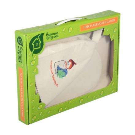 Набор из трех предметов (Шапка, рукавица, коврик) 41085 в Минске