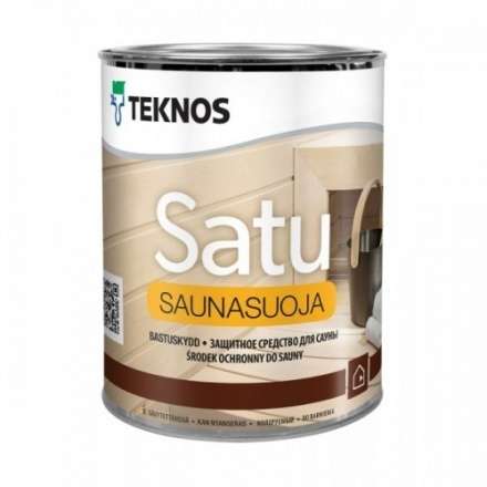 Пропитка для бани TEKNOS SATU SAUNASUOJA 0,9 л купить в Минске