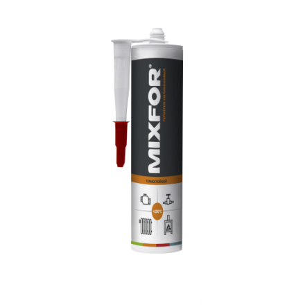 Герметик термостойкий силиконовый MIXFOR HiTemp МТ-79 в Минске