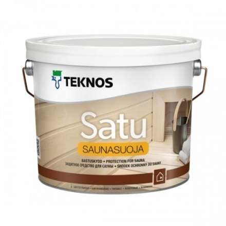 Пропитка для бани TEKNOS SATU SAUNASUOJA 2,7 л купить в Минске