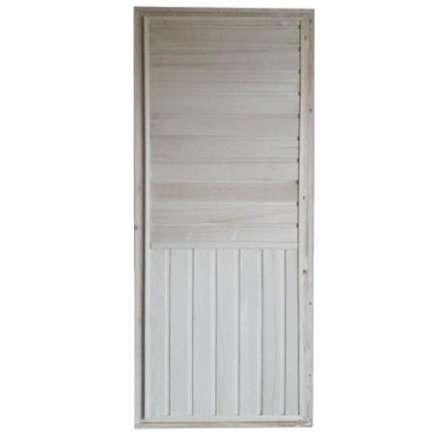 Дверь для бани глухая 1700x700 мм Осина в Минске