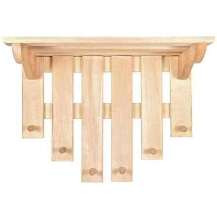 Полка с вешалкой 6 рожков 03580 в Минске