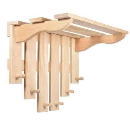 Полка с вешалкой 6 рожков 03580 в Минске