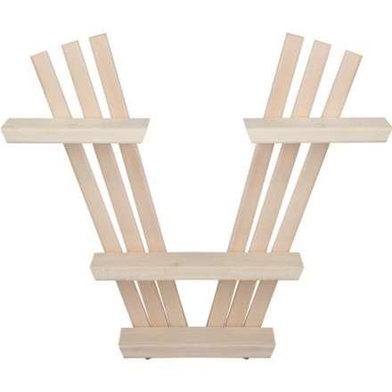 Полка настенная V-образная трехъярусная в Минске