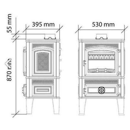 Чугунная печь Ferguss Magma Cook в Минске
