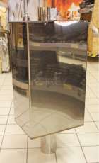 Бак самоварный Прямоугольный d115 мм, 80л; AISI430- 1,0мм в Минске