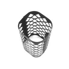 Сетка на трубу Везувий "РОМБ", BLACK в Минске